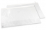 Vita glassinkuvert med förslutningsremsa - 550 x 500 mm | Kuvertland.se