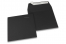 Svarta färgade kuvert av papper - 160 x 160 mm | Kuvertland.se