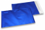 Mörkblåa färgade foliekuvert i matt metall - 230 x 320 mm | Kuvertland.se