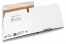 Kartong med snabbotten - vit, 160 x 130 x 70 mm - SPX1 | Kuvertland.se