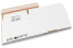 Kartong med snabbotten - vit, 230 x 160 x 80 mm - SPX5 | Kuvertland.se
