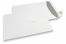 Vita kuvert, 229 x 324 mm (C4), 120 gram, förseglingsremsa, vikt vardera ca. 16 g. | Kuvertland.se