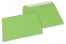 Äppelgröna färgade kuvert av papper - 162 x 229 mm | Kuvertland.se