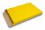 Färgade brevpack med matt yta - gula | Kuvertland.se