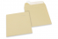 Kamelbruna färgade kuvert av papper - 160 x 160 mm | Kuvertland.se