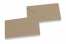 Bruna kuvert i återvunnet papper - 62 x 98 mm | Kuvertland.se