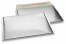 Eko bubbelpåsar i metalliska färger - silverfärgad 235 x 325 mm | Kuvertland.se