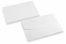 Tillkännagivande kuvert, vita linne-präglade, 140 x 200 mm | Kuvertland.se