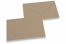 Bruna kuvert i återvunnet papper - 125 x 178 mm | Kuvertland.se