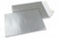Silver färgade kuvert av papper - 229 x 324 mm  | Kuvertland.se