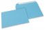 Himmelblåa färgade kuvert av papper - 162 x 229 mm | Kuvertland.se