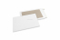 Kuvert med kartong på baksidan - 250 x 353 mm, 120 gram vit kraft fram, 450 gram grå duplex baksida, remsa | Kuvertland.se