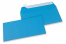 Havsblåa färgade kuvert av papper - 110 x 220 mm | Kuvertland.se