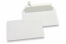 Vita kuvert, 114 x 162 mm (C6), 80 gram, förseglingsremsa, vikt vardera ca. 4 g.  | Kuvertland.se