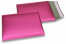 Eko bubbelpåsar i matta, metalliska färger - rosa 180 x 250 mm | Kuvertland.se