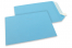 Himmelblåa färgade kuvert av papper - 229 x 324 mm  | Kuvertland.se