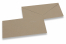 Bruna kuvert i återvunnet papper - 110 x 220 mm | Kuvertland.se