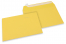 Smörblomma gula färgade kuvert av papper - 162 x 229 mm | Kuvertland.se