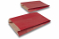Färgad planpåse i papper - röd, 200 x 320 x 70 mm | Kuvertland.se