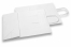 Papperspåsar med snurrade handtag - Vita, 260 x 120 x 350 mm, 90 gr | Kuvertland.se