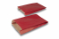 Färgad planpåse i papper - röd, 150 x 210 x 40 mm | Kuvertland.se