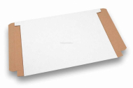 Vita brevpack med stängning på kortsidorna | Kuvertland.se