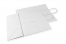 Papperspåsar med snurrade handtag - Vita, 320 x 140 x 420 mm, 100 gr | Kuvertland.se