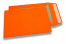 Färgade skivstödda kuvert - orangea | Kuvertland.se