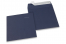 Mörkblåa färgade kuvert av papper - 160 x 160 mm | Kuvertland.se