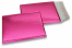 Eko bubbelpåsar i metalliska färger - rosa 180 x 250 mm | Kuvertland.se