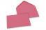 Färgade kuvert till gratulationskort - rosa, 125 x 175 mm | Kuvertland.se