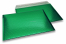 Eko bubbelpåsar i metalliska färger - grön 320 x 425 mm | Kuvertland.se