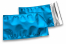 Färgade metalliska foliekuvert blå - 114 x 162 mm | Kuvertland.se