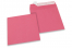 Rosa färgade kuvert av papper - 160 x 160 mm | Kuvertland.se