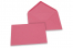 Färgade kuvert till gratulationskort - rosa, 114 x 162 mm | Kuvertland.se