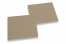 Bruna kuvert i återvunnet papper - 155 x 155 mm | Kuvertland.se