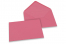 Färgade kuvert till gratulationskort - rosa, 133 x 184 mm | Kuvertland.se