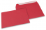 Röda färgade kuvert av papper - 162 x 229 mm | Kuvertland.se