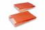 Färgad planpåse i papper - orange, 150 x 210 x 40 mm | Kuvertland.se