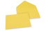 Färgade kuvert till gratulationskort - smörblomma gul, 162 x 229 mm | Kuvertland.se