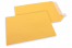 Guld-gula färgade kuvert av papper - 229 x 324 mm | Kuvertland.se