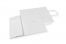Papperspåsar med snurrade handtag - Vita, 240 x 110 x 310 mm, 100 gr | Kuvertland.se