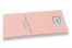 Servett, Airlaid - rosa med tryck (exempel) | Kuvertland.se
