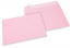 Ljusrosa färgade kuvert av papper - 162 x 229 mm | Kuvertland.se