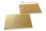 Guldfärgade pärlemor kuvert - 162 x 229 mm | Kuvertland.se
