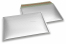 Eko bubbelpåsar i matta,  metalliska färger - silverfärgad 235 x 325 mm | Kuvertland.se