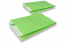 Färgad planpåse i papper - grön, 200 x 320 x 70 mm | Kuvertland.se