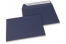 Mörkblåa färgade kuvert av papper - 162 x 229 mm | Kuvertland.se