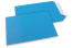 Havsblåa färgade kuvert av papper - 229 x 324 mm | Kuvertland.se