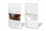 Zippåsar av kraftpapper med fönster - vit, 180 x 290 x 90 mm, 1000 ml | Kuvertland.se